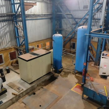 COMPRESSOR DE AR TIPO PARAFUSO ASSIMÉTRICO - GOIÁS