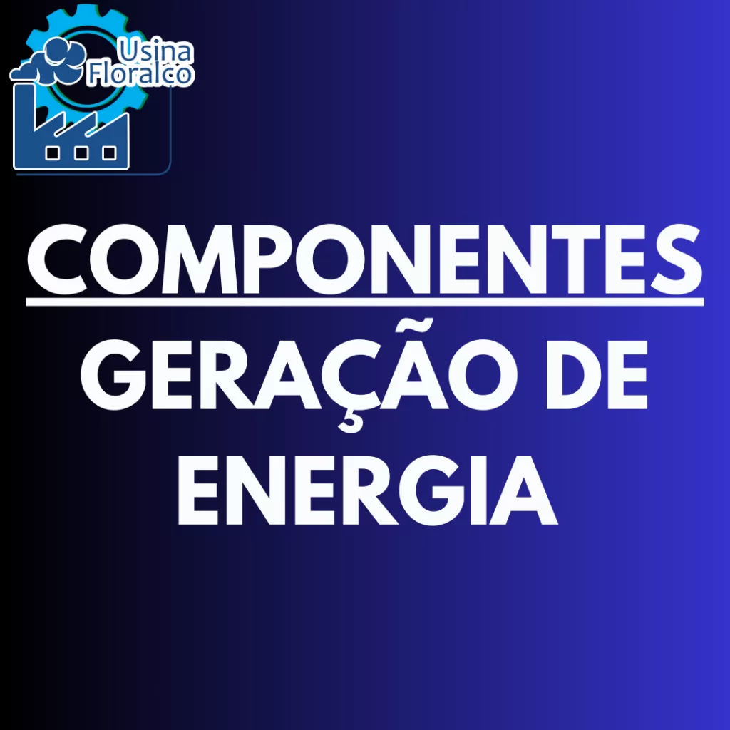 COMPONENTES DA GERAÇÃO DE ENERGIA