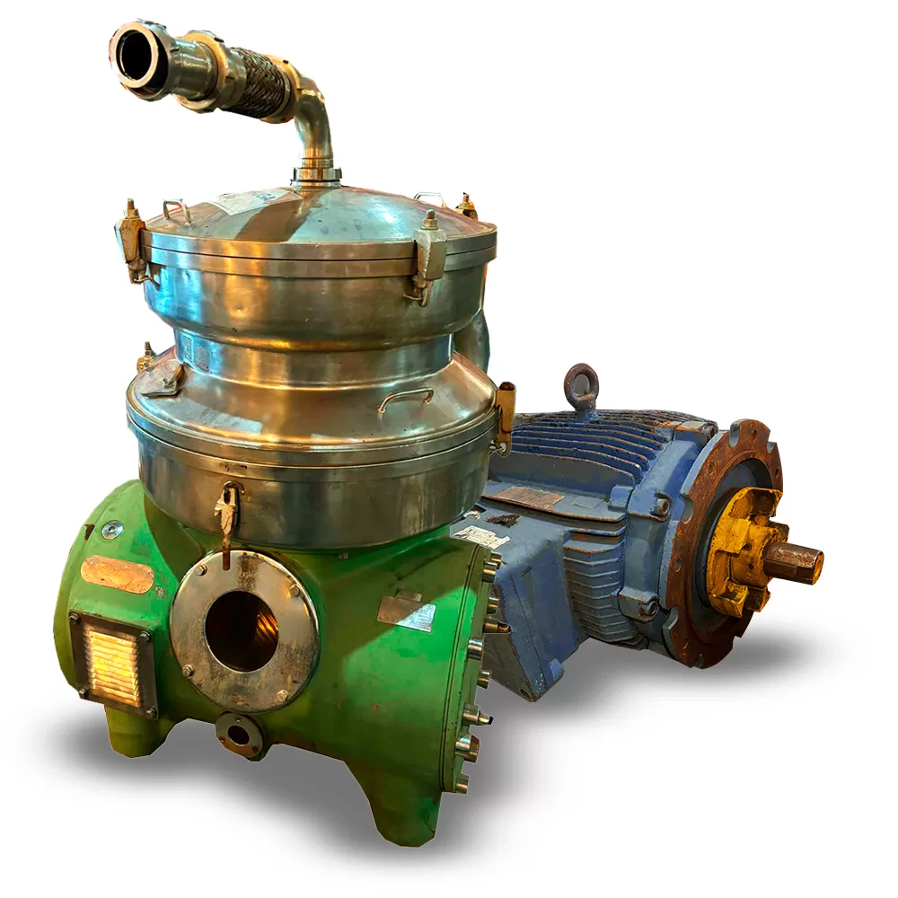 CENTRÍFUGA SEPARADORA DE FERMENTO WESTFALIA COM MOTOR WEG - HDA 80 05 506